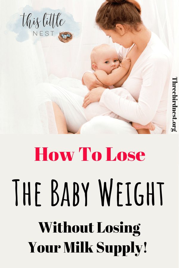 Tips to lose the baby weight while keeping up your milk supply #babyweight #losebabyweight #breastfeeding