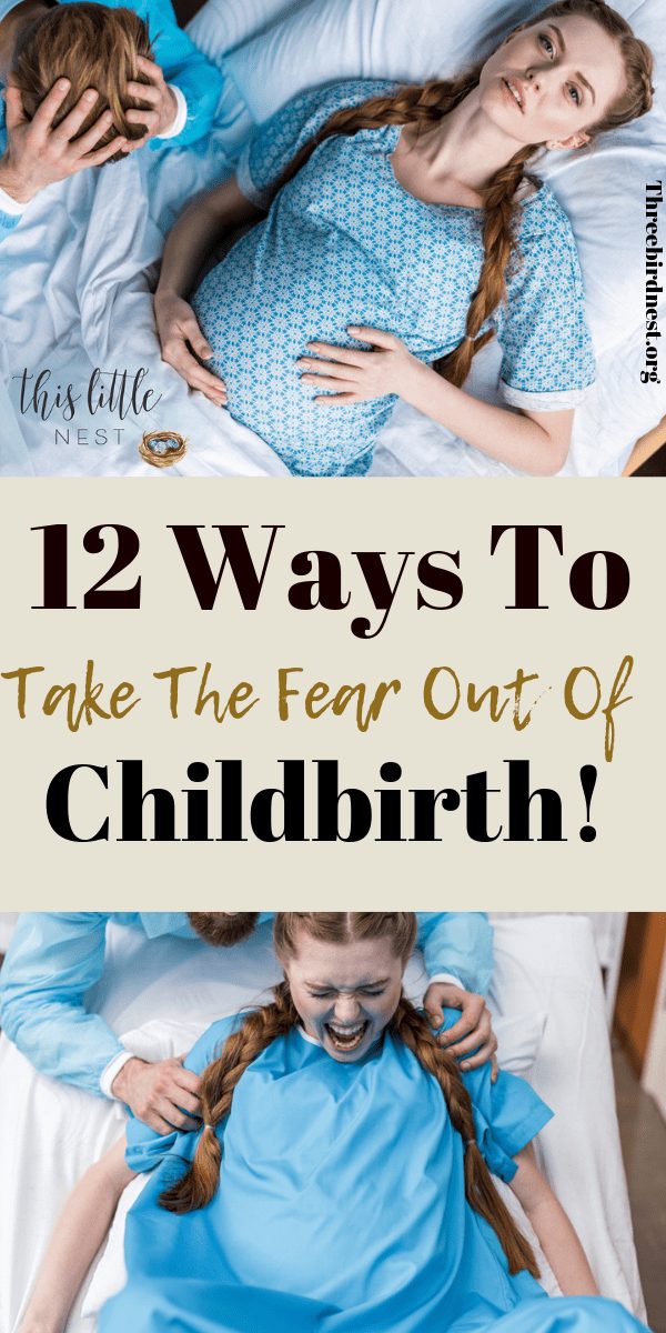 Childbirth can seem scary, but there are things you can do to make it seem less so. In this post I go over 12 solid ways to take the fear out of childbirth #childbirth #givingbirth #pregnancytips #I'mhavingababy
