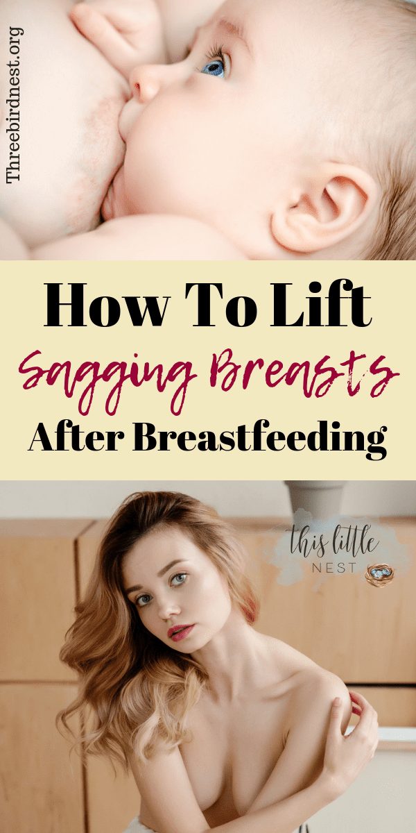 9 ways to heal sagging breasts after breastfeeding #saggybreasts #breastfeedingproblems #breastfeedingtips
