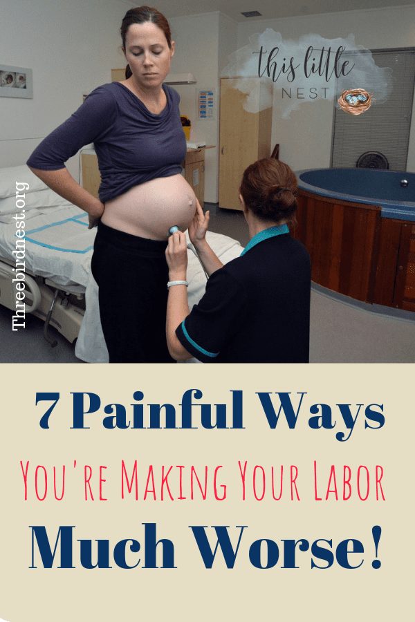 7 ways you're making labor pain so much worse #pregnancy #labor #childbirth