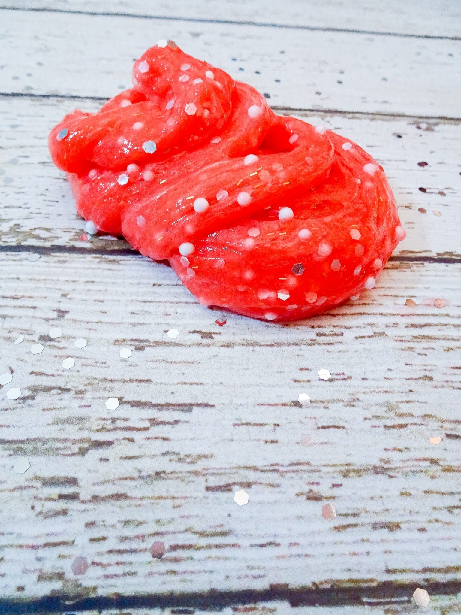 cherry sparkle Valentine's day Slime, Valentine's Day Crafts