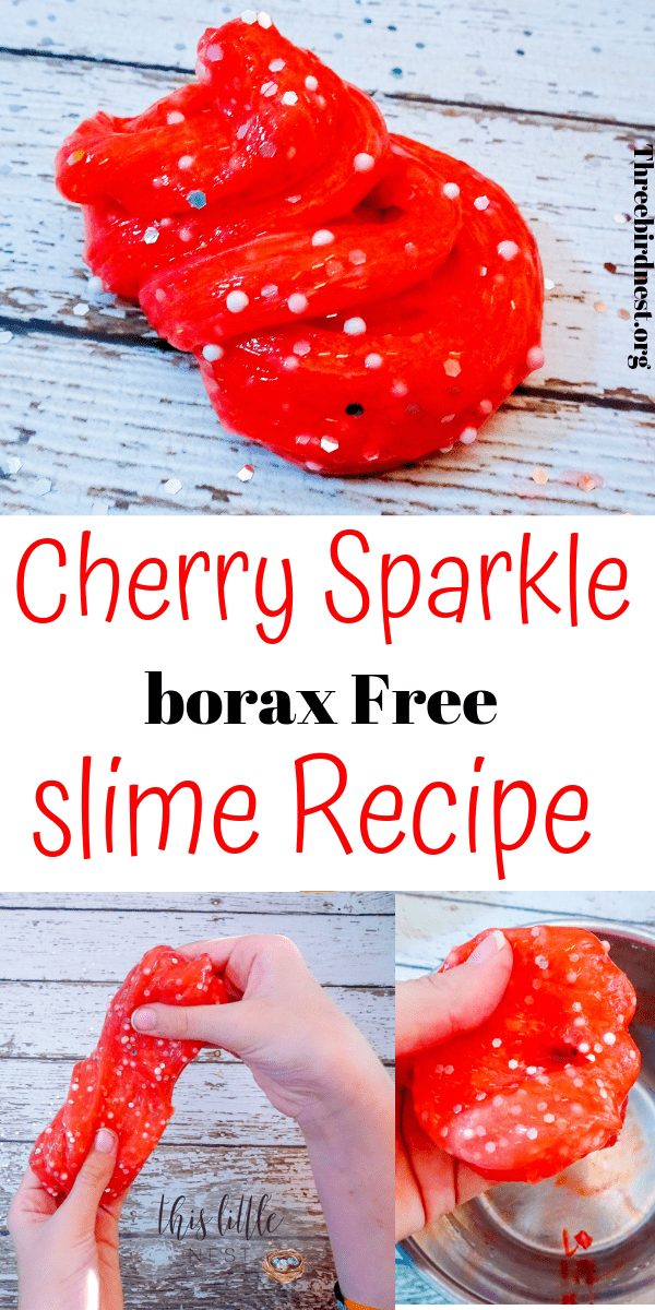 Slime Recipes, Valentine's Day Sensory Experience for Kids. Get the easiest, borax free slime recipe that you can make in 5 minutes right here. No mess, super sparkly slime fun! #slimerecipes #slimerecipe #slime #valentinesday #craftsforkids