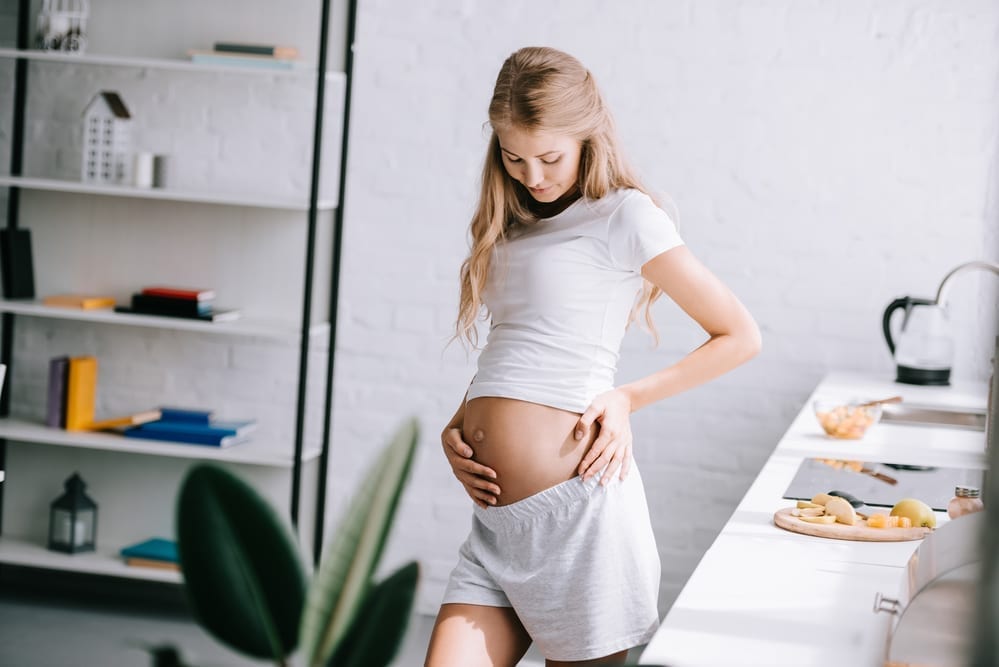 Getting rid of that C-section belly pooch #c-sectionshelf #csectionbelly #childbirth #pregnancy #bellyfat #postpregnancybellyfat