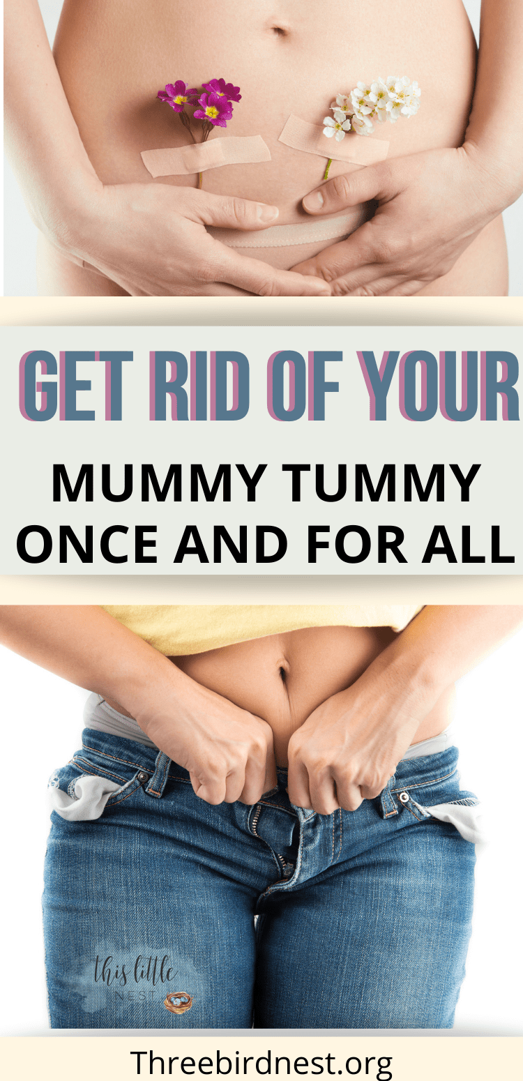 get rid of mummy tummy