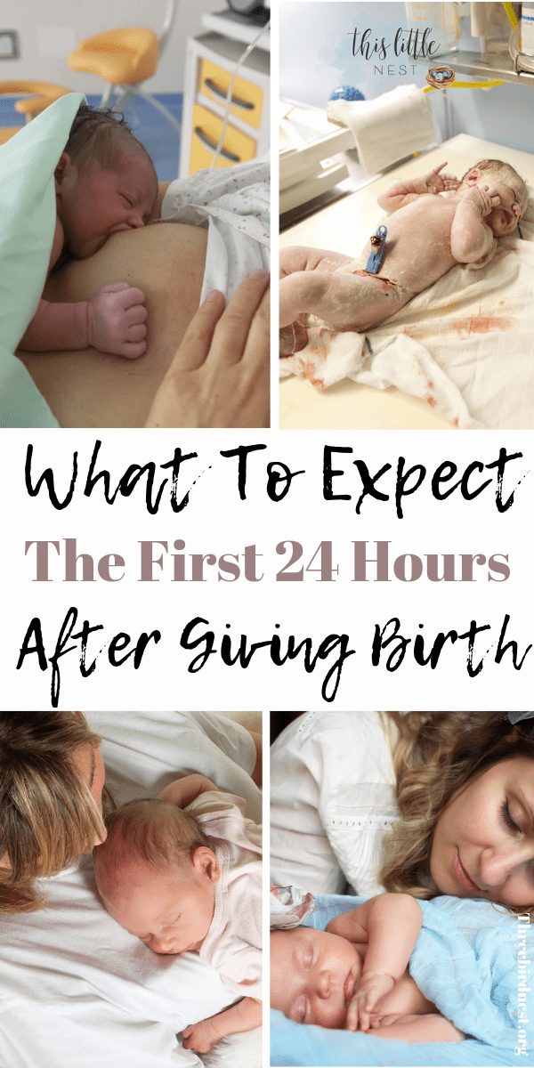 What to expect the 24 hours after birth #childbirth #labor #hosptialbirth #pregnancy