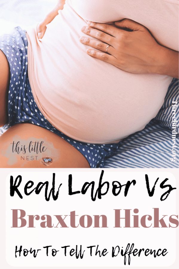 Is It Braxton Hicks Or Real Contractions This Little Nest