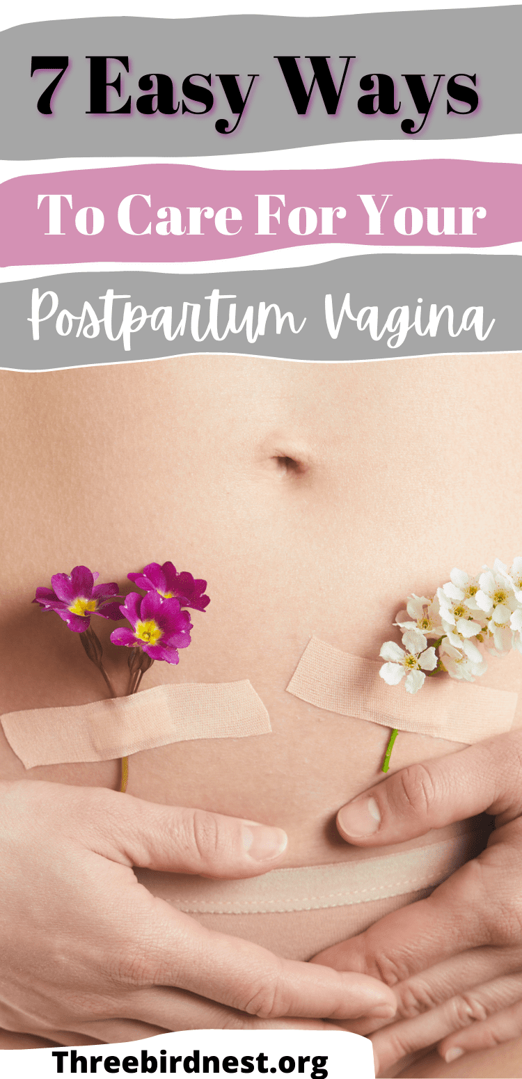 how to care for your postpartum vagina