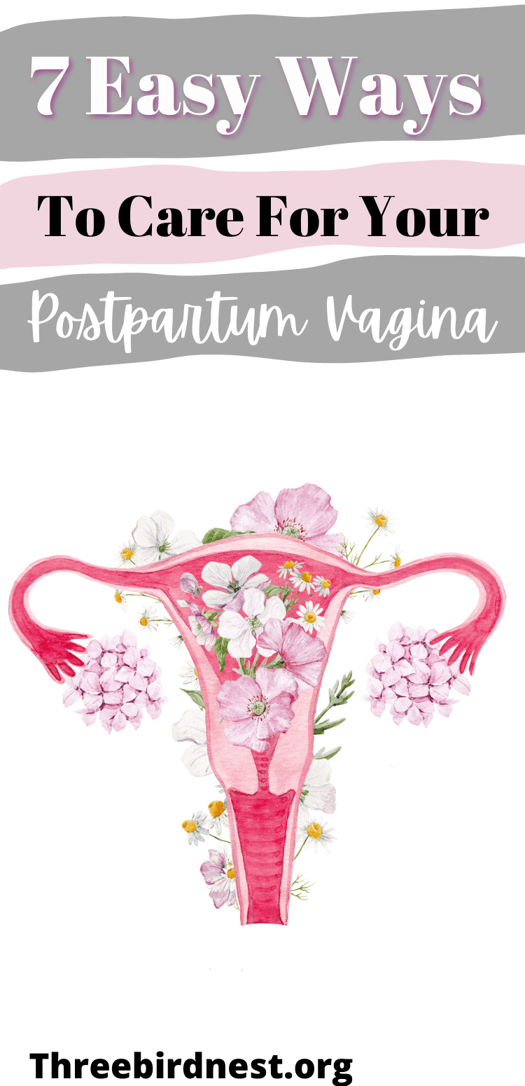 how to care for your postpartum vagina