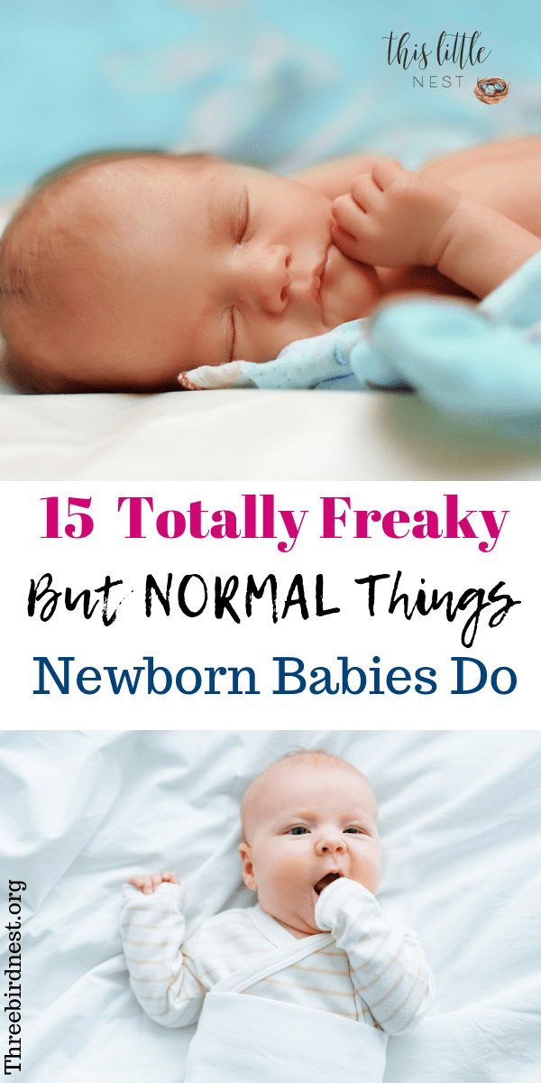 Strange things that newborns do #newborncare #newborns #postpartumbaby