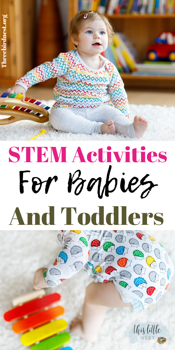 Stem activities for babies and toddlers #STEM #STEMactivitiesforbabies