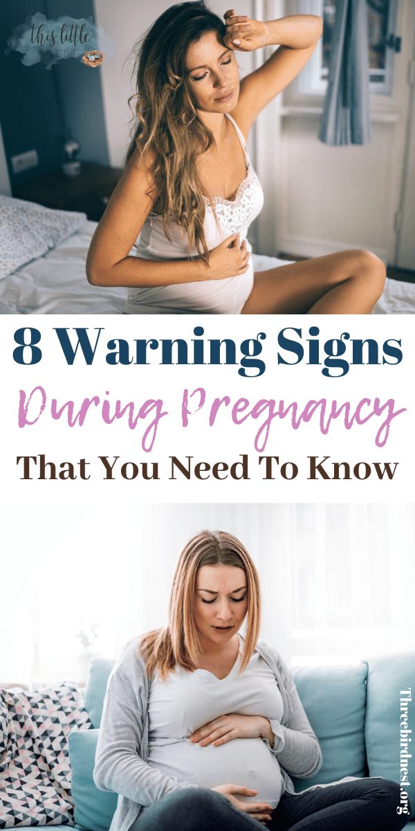 Warning signs during pregnancy you need to know about.