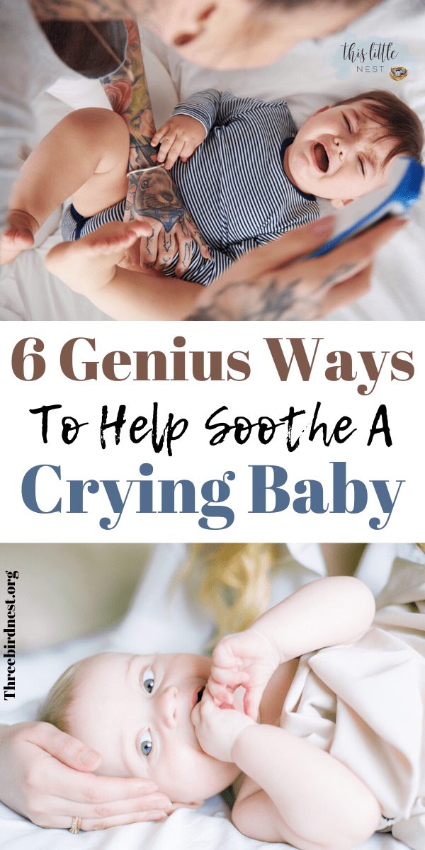 How to soothe a crying baby