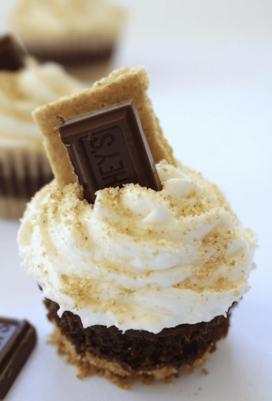 Hershey S'mores cupcakes 