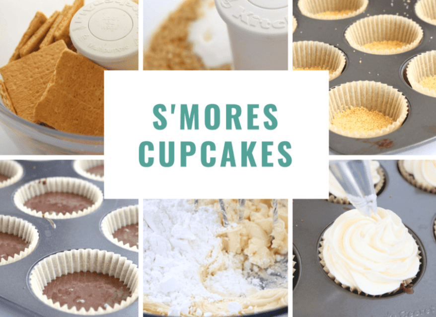 s'mores cupcakes hershey 