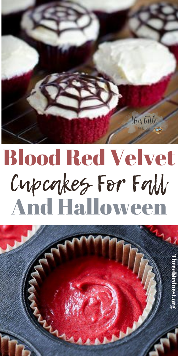 Red Velvet Cupcakes for Fall