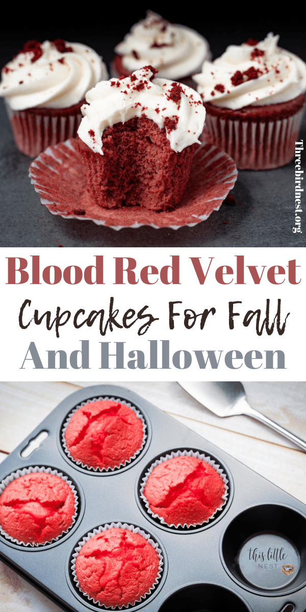 Red Velvet Cupcakes for Fall