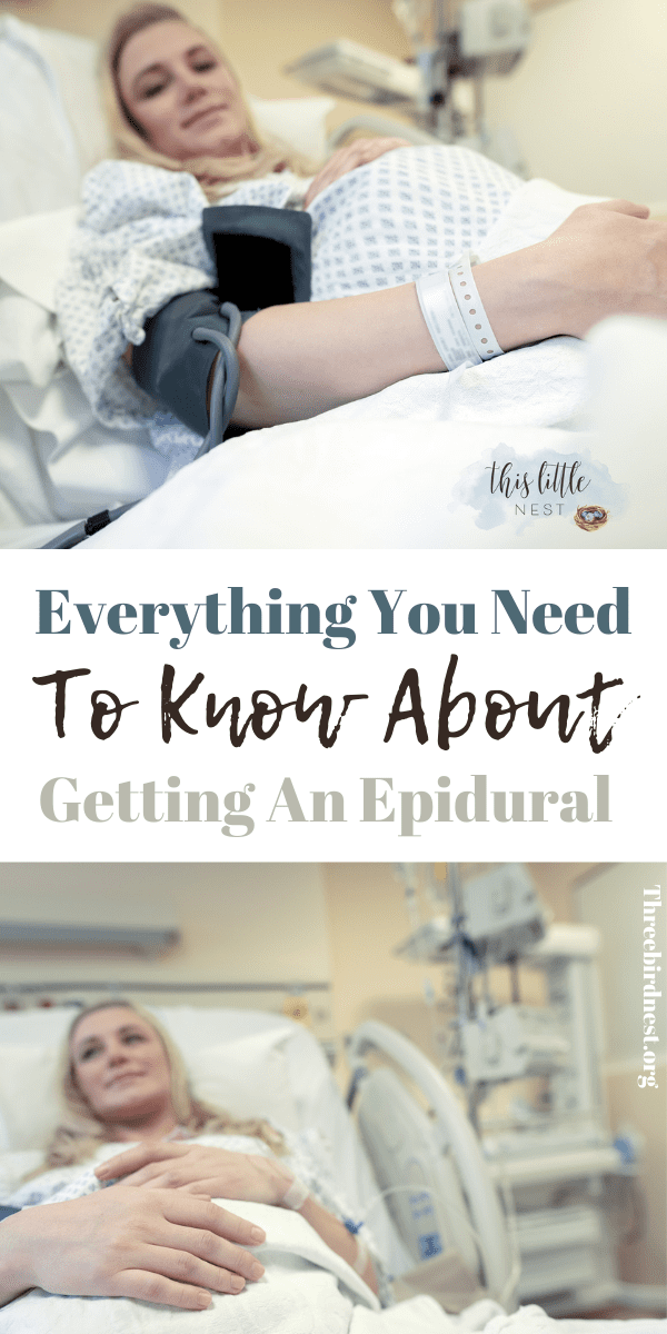 What it's like to get an epidural.