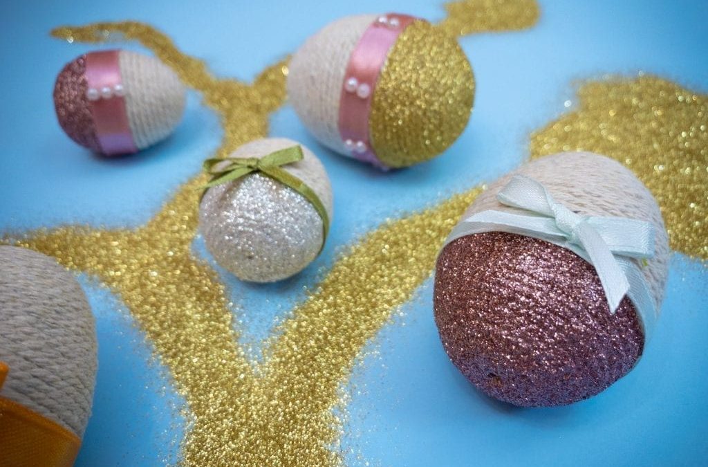 Glitter Easter Egg Craft