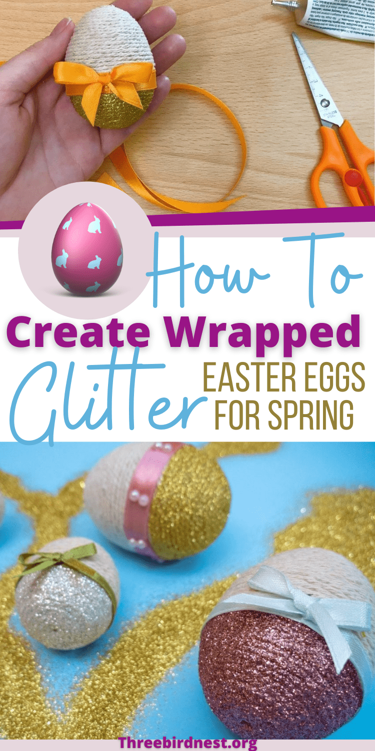Glitter Easter Egg Craft