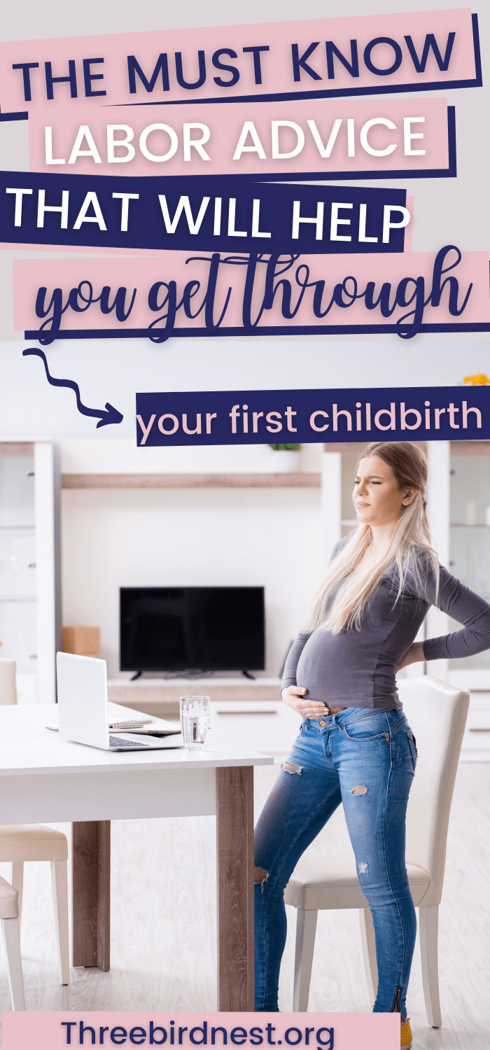 labor advice for first time moms