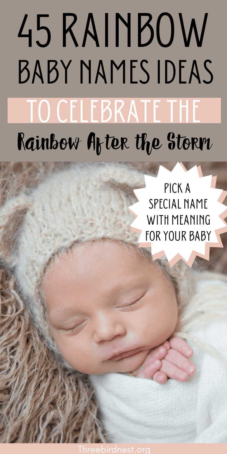 Rainbow Baby Names