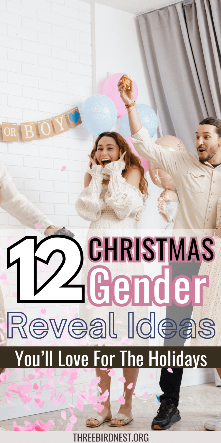 gender reveal Christmas ideas