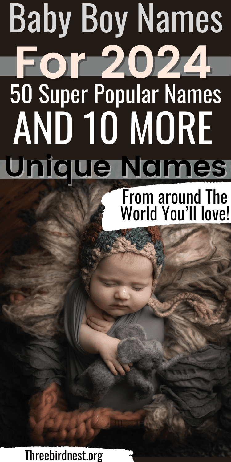 baby boy names for 2024 and 2025