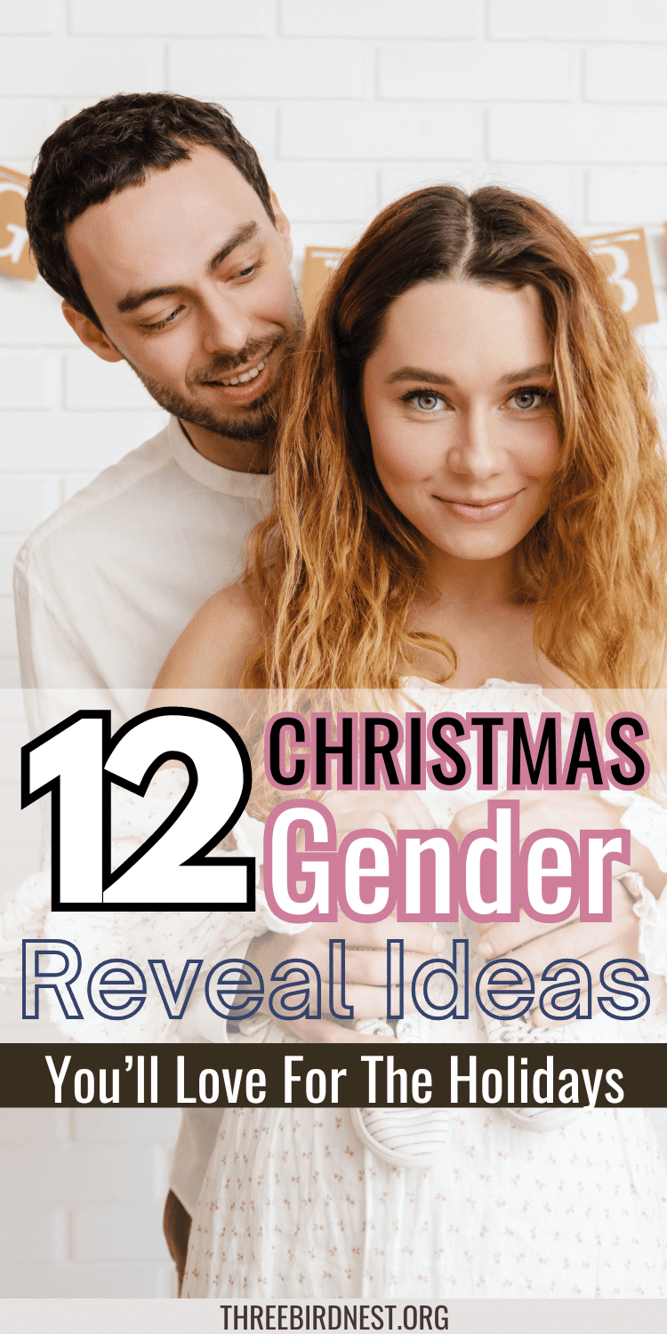 gender reveal Christmas ideas