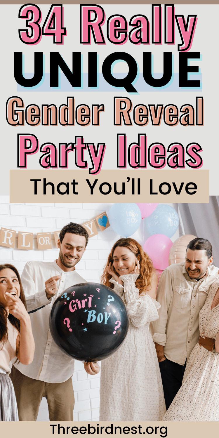 gender reveal party ideas that are unique