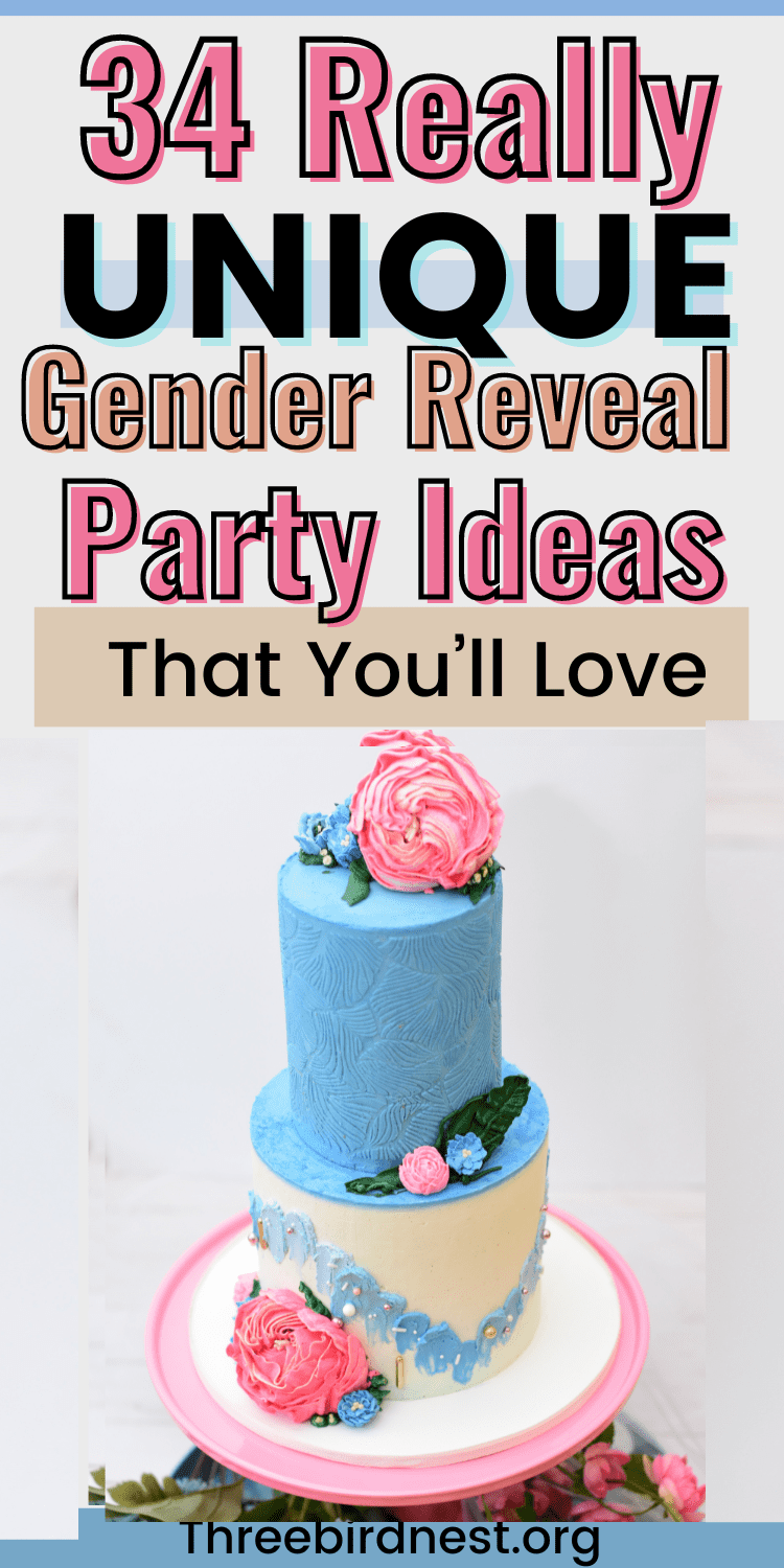 gender reveal party ideas that are unique