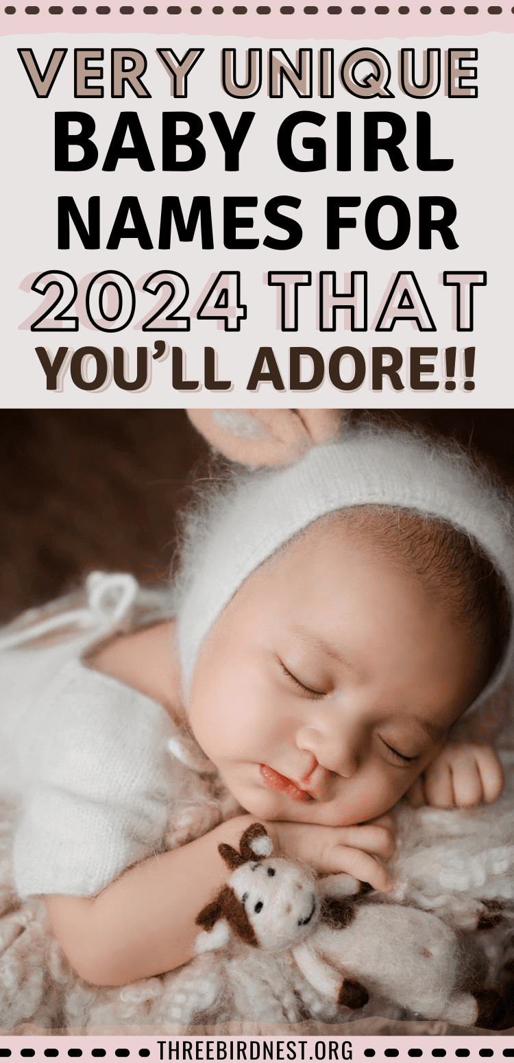 very unique girl names for 2024