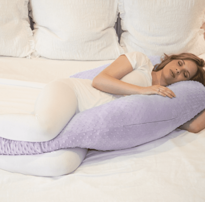 $50 off pregnancy pillow with our code. 