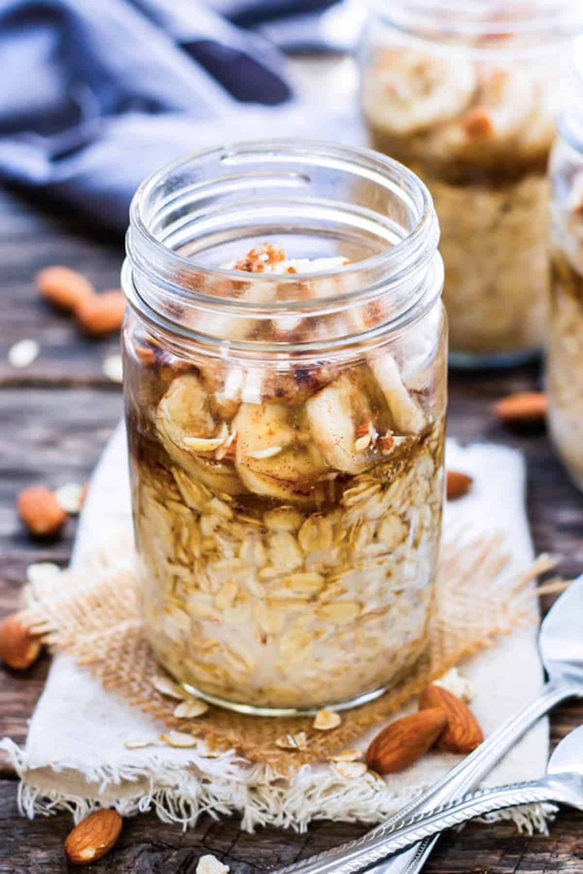 Almond-Butter-Banana-Overnight-Oats