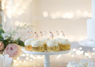 Swan lake themed first birthday party