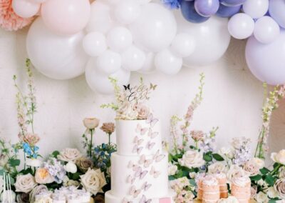 Butterfly themed birthday party