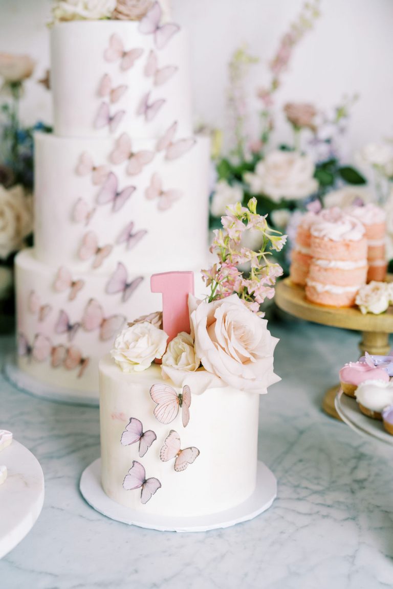 Butterfly themed birthday party