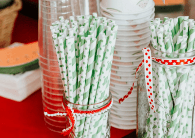 Watermelon themed 1st birthday