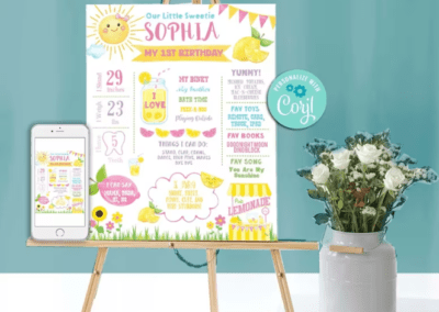 Pink Lemonade 1st birthday