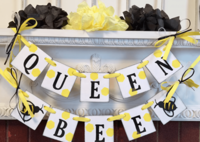 Queen bee party theme