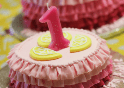 Lemon aide themed birthday party