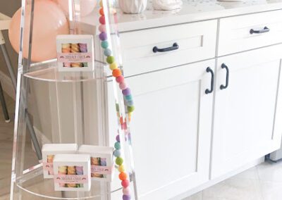 Rainbow themed first birthday party ideas