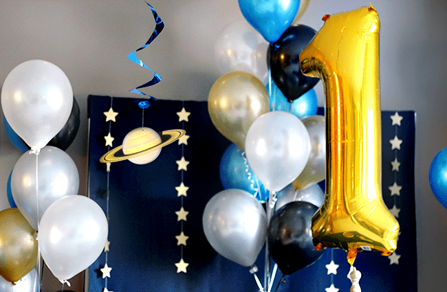 space themed party favors