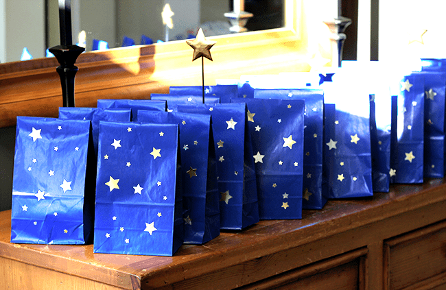 space themed party favors