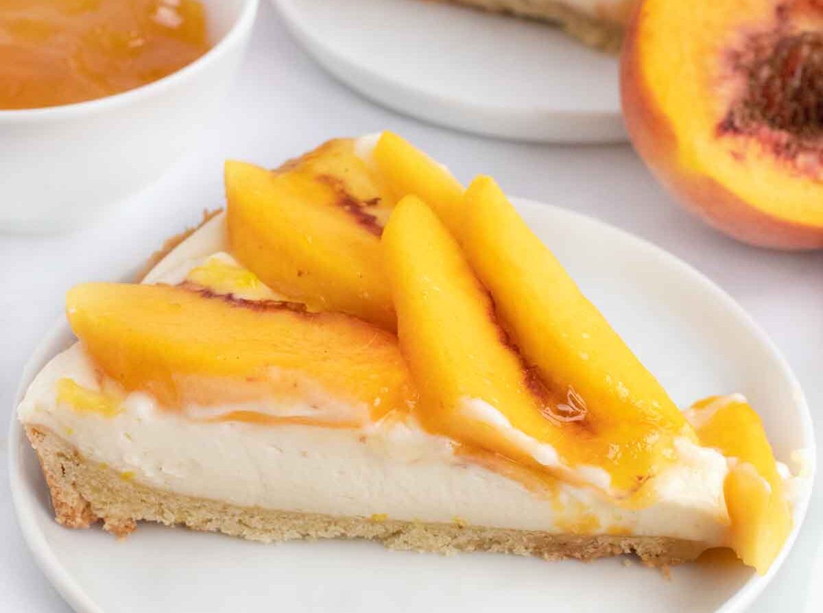 peach no bake pie