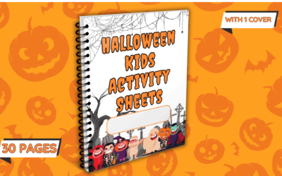 Halloween Activity Sheets Pack For Kids- 30 Free Printable Pages Of Halloween Fun