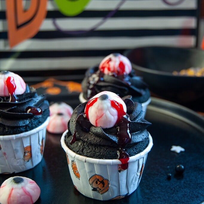 eyeball cupcakes halloween 