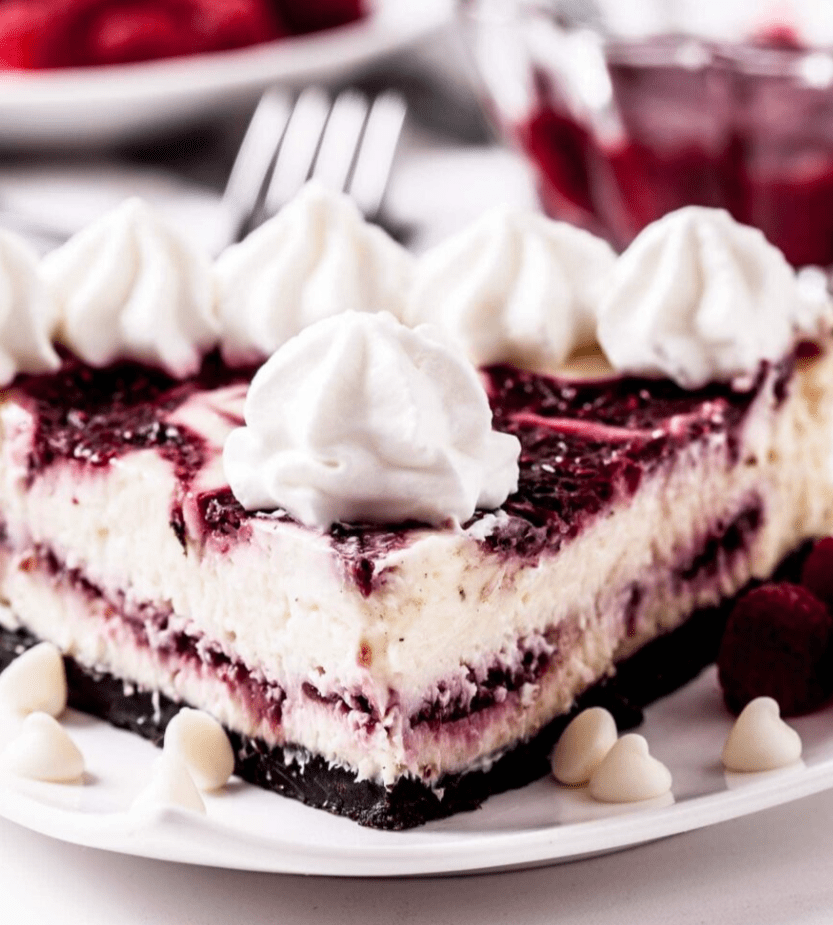 - Raspberry Cheesecake,