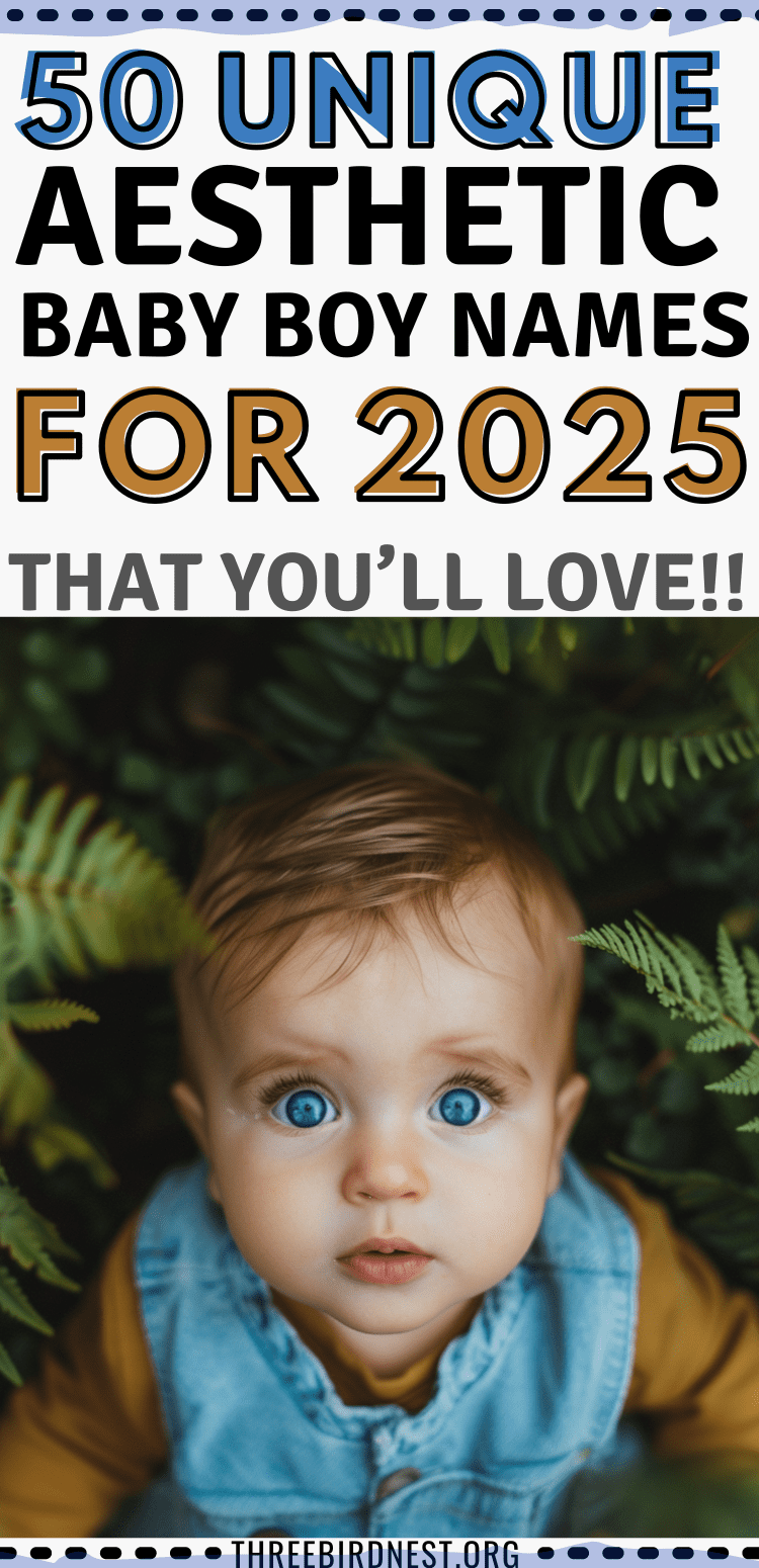 Modern Aesthetic Boy Names: 50 Picks for a Contemporary Twist - This ...