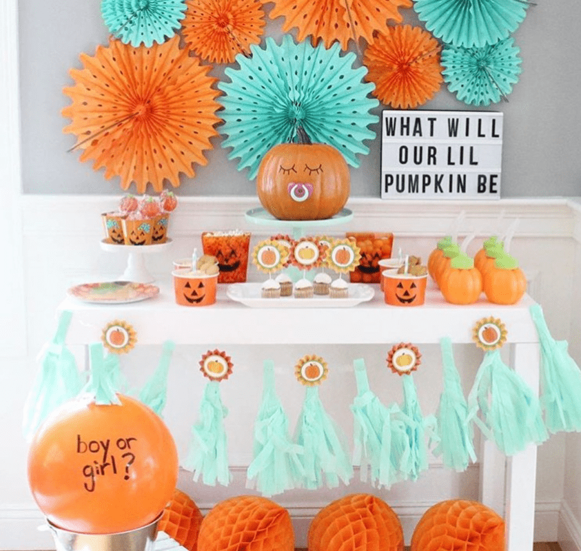  halloween baby shower 
