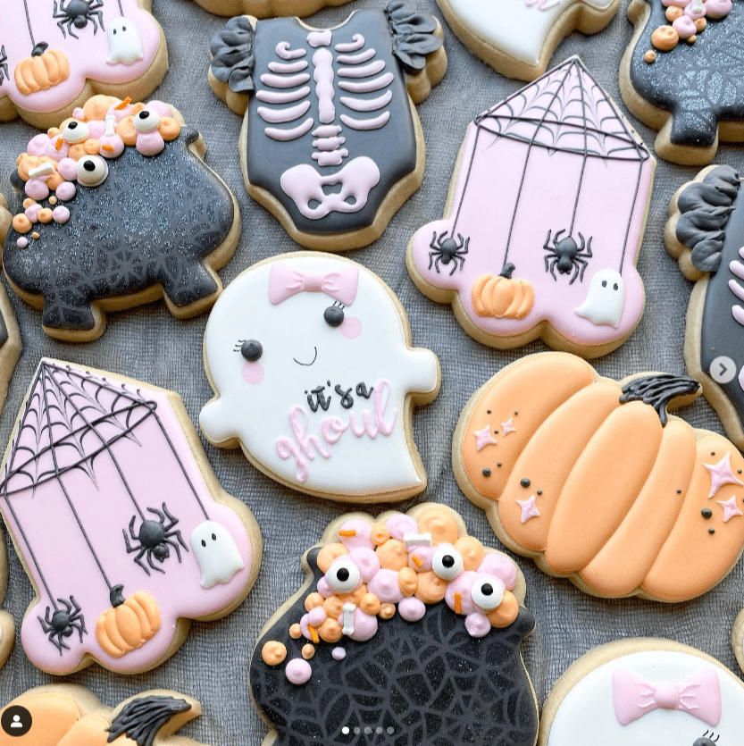 halloween baby cookies